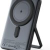 Euker マグネットモバイルバッテリー 10000mAh 大容量 軽量 スタンド付 ワイヤレス充電器 急速充電 PD対応 iPhone13 iPhone12シリーズ MagSafe PSE認証済 I13