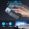 Euker マグネットモバイルバッテリー 10000mAh 大容量 軽量 スタンド付 ワイヤレス充電器 急速充電 PD対応 iPhone13 iPhone12シリーズ MagSafe PSE認証済 I13 - 画像 (7)