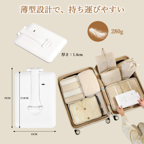 女優ミラー LEDライト付き 卓上 化粧鏡 折立鏡 無段階調光 3色調色 10倍拡大Miniミラー付 角度調整可能 （ホワイト） - 画像 (9)