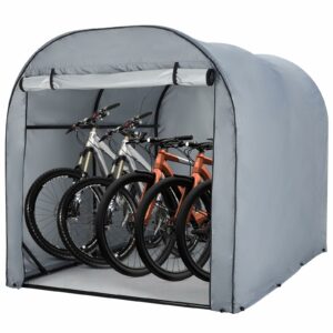 サイクルハウス ガレージ サイクルポート 自転車テント 頑丈 防水 収納 梅雨対策 3台用