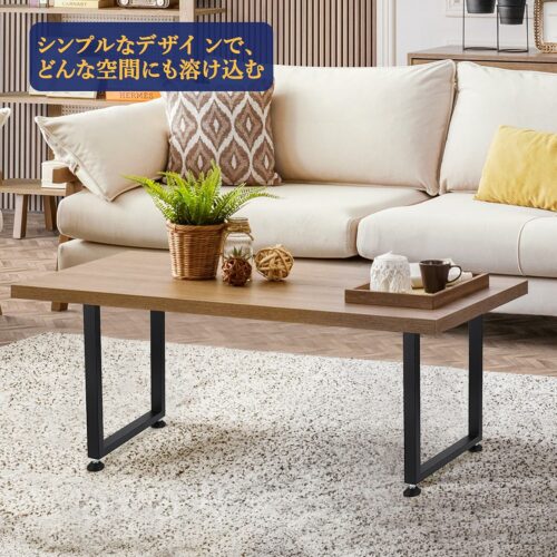 アイアンレッグ テーブル 脚 家具脚 スクエア型 2本セット 奥行45Cm 高さ37Cm 荷重400Kg 高さ調整 Diy 脚のみ パーツ - 画像 (6)